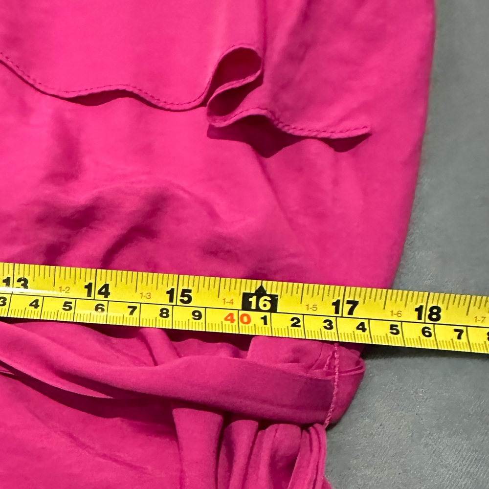 H by Halston Pink Ruffle Blouse - Picture 6 of 8